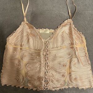 Ulla Johnson Cream Textured Top